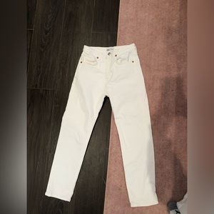 Zara white jeans